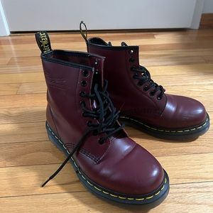 Doc marten boots size 6 in women